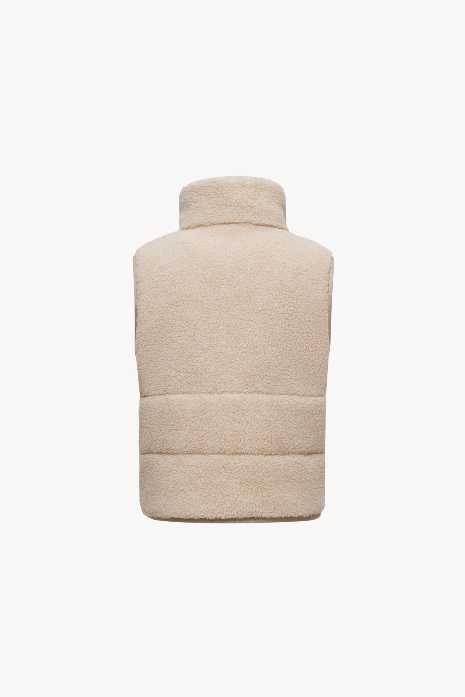 Tib Teddy Padded Vest Boy Light Beige Moncler 4